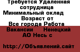 Требуется Удаленная сотрудница › Минимальный оклад ­ 97 000 › Возраст от ­ 18 - Все города Работа » Вакансии   . Ненецкий АО,Несь с.